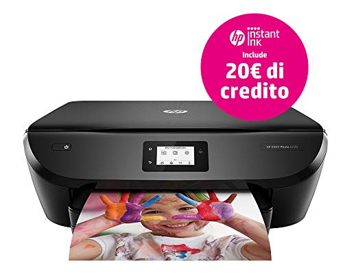 HP Envy 6220 4800 x 1200DPI Inyección de Tinta térmica A4 12ppm WiFi - Impresora multifunción (Inyección de Tinta térmica, 4800 x 1200 dpi, 125 Hojas, A4, Impresión Directa, Negro)