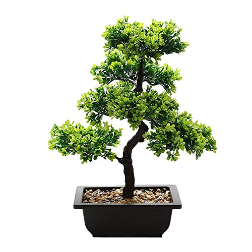 HUAPENLL Artificial Bonsai Árbol, Grande Planta Bienvenida Pino Simulación Bonsai, Creativo Artificial Verde Plantas Adornos, Casa Decoración - Los 28 * 40cm