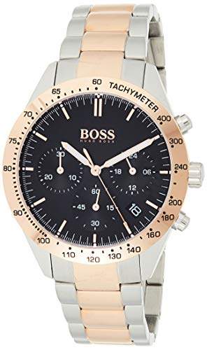 Hugo BOSS Reloj Cronógrafo para Hombre de Cuarzo con Correa en Acero Inoxidable 1513584