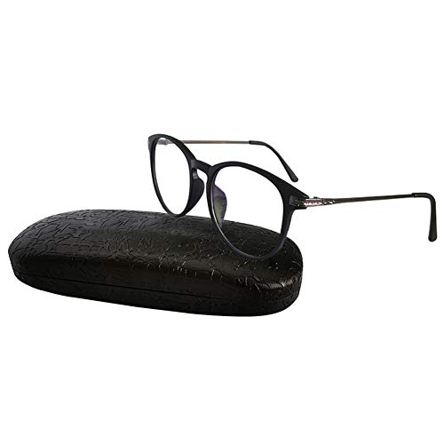 Hzjundasi Gafas anti luz azul para ordenador/lectura/video juegos/anti fatiga y contra anti UV Redondo Vintage - Gafas Gaming para Mujer Hombres