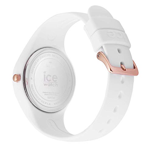 Ice-Watch - ICE flower Spring white - Reloj bianco para Mujer con Correa de silicona - 016662 (Small)