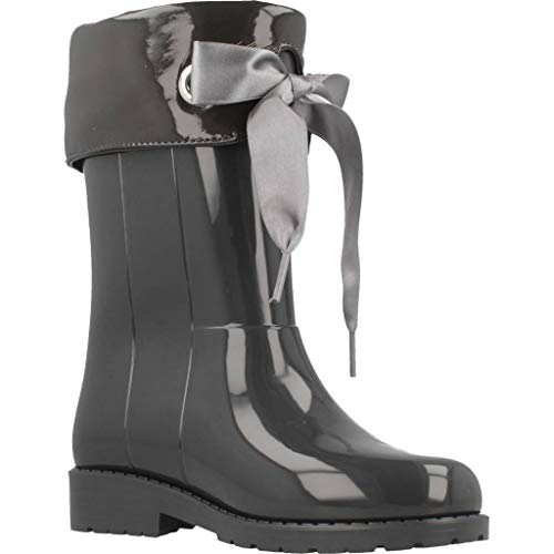 Igor - Bota de Agua Campera en Charol Gris (27)