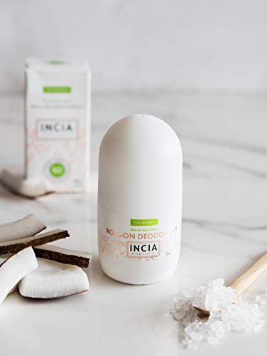 INCIA Natural Roll-On Deodorant For Women 50ml