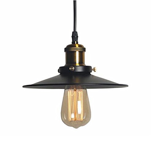 Industrial Luz Colgante Retro Luz de Techo Vintage lámpara Edison Colgante de Luz, Lámpara de Techo Decorativa Iluminación E27