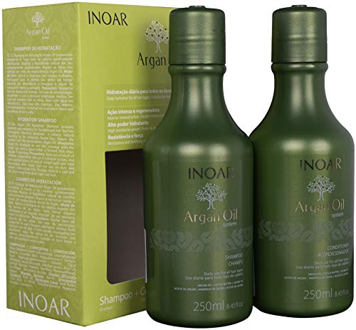 Inoar Dúo Argán Oil Champú y Acondicionador - 1 Pack