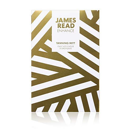 JAMES READ NUEVO Guante bronceador, resultados impecables y sin manchas, autobronceador, distribuye uniformemente cualquier solución bronceadora, resusable y lavable en lavadora, apto para todo tono de piel, para cara y cuerpo