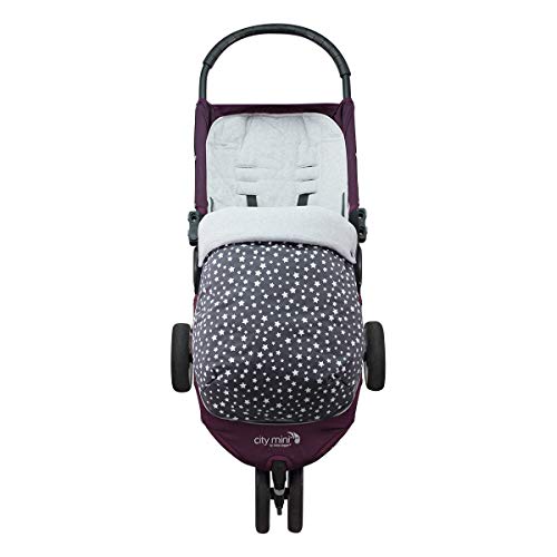 JANABEBE Saco para Baby Jogger City Mini Joolz WINTER SKY, ALGODON