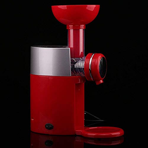 JDH Máquina para Hacer Helados de Frutas, Fabricante de postres congelados saludables pequeños y automáticos para el hogar, Adecuada para Batidos de Sorbete/aguanieve/Productos lácteos congelados