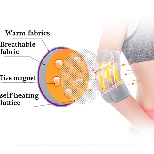 JJDD'S Rodillera,Terapia Magnética Soporte De La Rodilla Autocalentable Características Magnetoterapia Pierna Fría Antigua Cubierta De La Rodilla Almohadilla