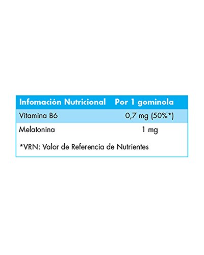 JOE WEIDER VICTORY Melatonine Up, 60 gummies, Sabor Blueberry, 1 mg de melatonina por gominola, Sin gluten y sin azúcar