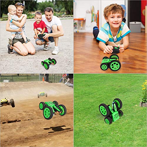 joylink Coche Teledirigido, 2.4GHz Coche de Control Remoto 4WD RC Coche Acrobacia Rotación Volteo de 360 °Stunt Coche Radiocontrol Racing Car Juguetes para Niños