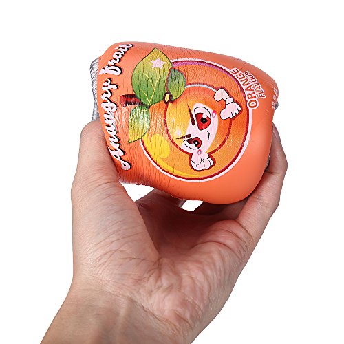 Juguete Suave antiestrés,JiaMeng Juguete para aliviar el estrés Exprimido 1PC Juice Slow Rising Collection Squeeze para Niños Y Adultos