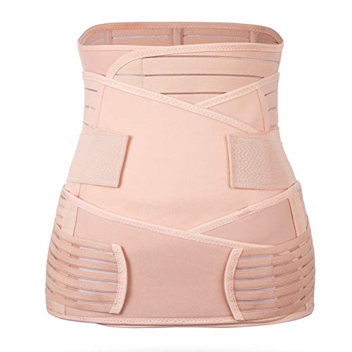 JWANS 3 Unids/Set Mujeres Pelvis Adelgaza CinturóN Body Shaper Abdomen Postparto RecuperacióN Faja EláStica Banda