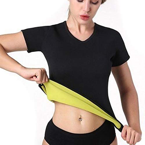 Jwans Mujeres Que Adelgazan La Camiseta Body Shapers Corsé Neopreno Quema De Grasa Gimnasio PéRdida De Peso CompresióN Formar Cintura Entrenador