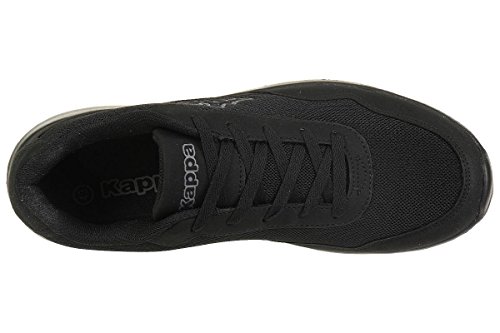 Kappa Follow OC, Zapatillas Unisex Adulto, Negro Black Grey 1116, 43 EU