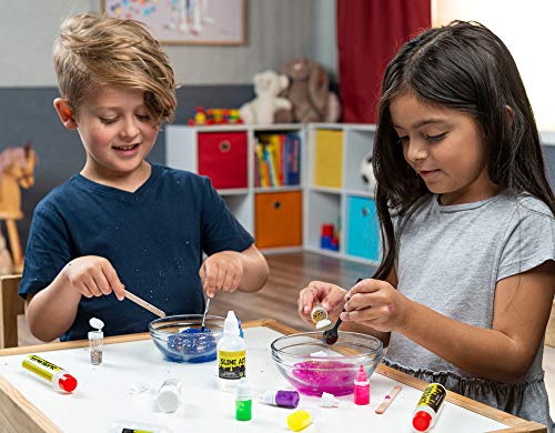 Karids Kit Hacer Slime con Todos los Insumos y Accesorios para Crear un Limo Esponjoso y Brillante