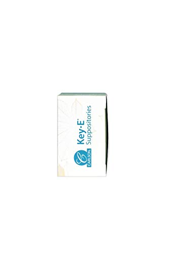 Key-E Suppositories with Natural Vitamin E 24 pck