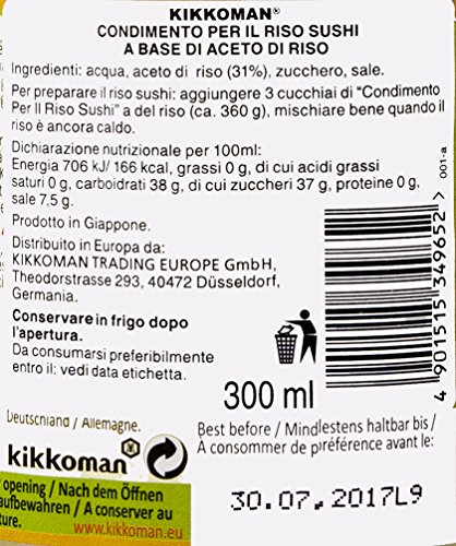 Kikkoman Aderezo para Sushi - 300 ml