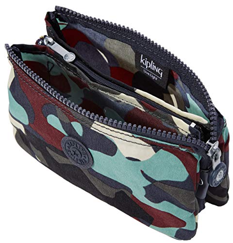 Kipling Creativity L, Monederos para Mujer, Multicolor (Camo Large), 18.5x11x1.5 Centimeters (B x H x T)