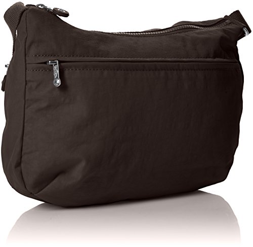 Kipling IZELLAH, Bolso bandolera para Mujer, Negro (True Black), 33x23x12 cm