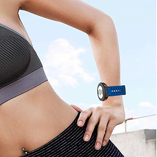 kitway Compatible con Forerunner 235 Correa de Reloj, Banda de Reemplazo Silicona Suave Sports Pulsera para Forerunner 235/220/230/620/630/735XT Smart Watch