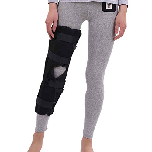 knee brace Apoyo ortesis de Rodilla Ortesis Donjoy Ajustable Estabilizador de rótula Abierto Protector de Rodilla para Hombre Mujer Corriendo Dolor de Rodilla Artritis Alivie la Carga Roscloud@