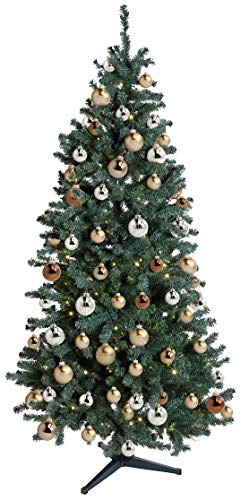 KREBS & SOHN 74762 Ball Christmas Ornament Oro 12pieza(s) Adorno navideño - Adornos navideños (Ball Christmas Ornament, Oro, 12 Pieza(s), Caja)