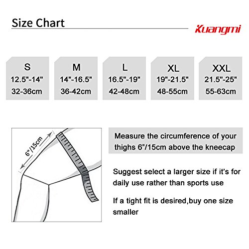 Kuangmi rodillera rótula menisco tendón estabilizar apoyo proteger ideal para Intenso ejercicios tenis fútbol Baloncesto montañismo etc,L