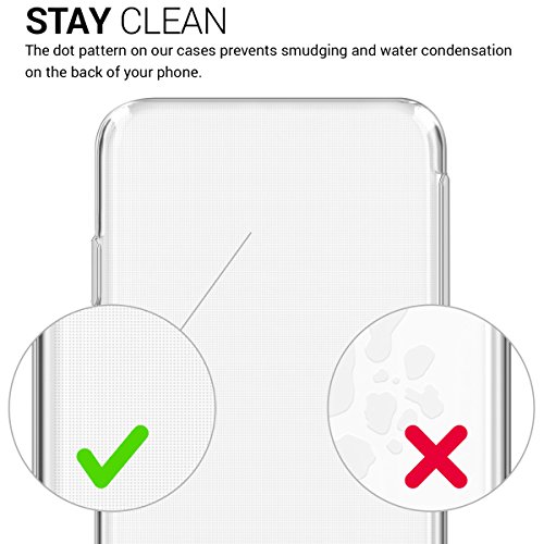 kwmobile Funda Compatible con ZTE Blade V9 Vita - Carcasa de TPU para móvil - Cover Trasero en Transparente