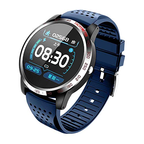 KWY Reloj Elegante, rastreador de Ejercicios de Ritmo cardíaco del sueño Bluetooth Monitor Control de Actividad de la Pantalla táctil, IP67 Impermeable para Hombres, Mujeres Android iOS