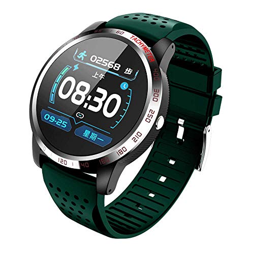 KWY Smart-Reloj de 1,3 Pulgadas Ultra-Color de la Pantalla rastreador de Ejercicios, Ritmo cardíaco, la presión Arterial, electrocardiograma