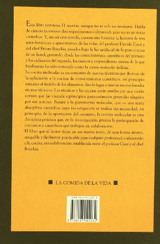 La ciencia en los fogones. Historia, técnicas y recetas de la cocina molecular italiana (La comida de la vida)