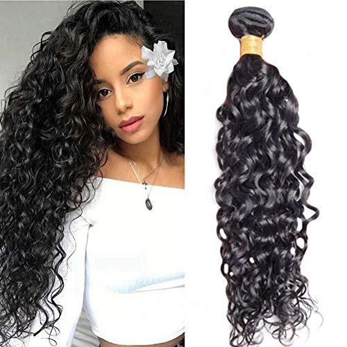 LaaVoo Human Hair Bundles 100gramo/pieza Remi Hair Weave Extension Pelo Natural Rizado Wave Cabello Remy Cortina Baratas 10pulgada/25cm