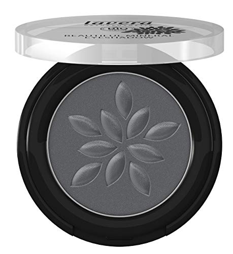 lavera Beautiful Mineral Eyeshadow -Matt'n Grey 28- Sombra de ojos ∙ Color intenso y duradero ∙ Coloración de minerales ∙ Vegan ✔ Cosmética Natural ✔ Bio ✔ Maquillaje Organico 100% Certificado (2 gr)