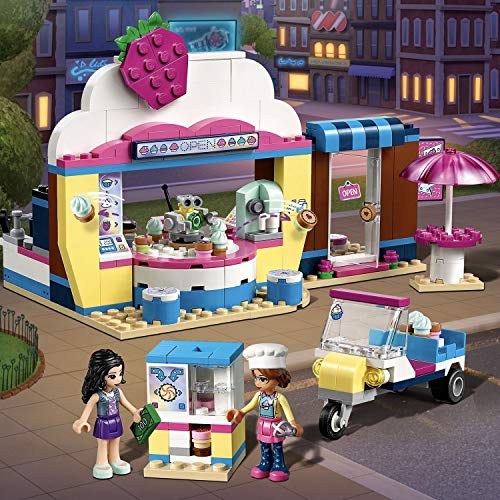 LEGO Friends - Cafetería Cupcake de Olivia Juguete Creativo de Construcción con Detalles para Crear tu Propia Pastelería (41366)