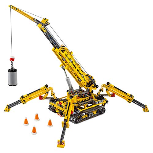 LEGO Technic - Grúa sobre Orugas Compacta, Juguete de construcción de Maquinaria, Novedad 2019 (42097)