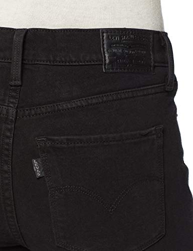 Levi's 314 Shaping Straight, Vaqueros Straight para Mujer, Negro (4x Stretch New Ultra Black 0063), W32/L32