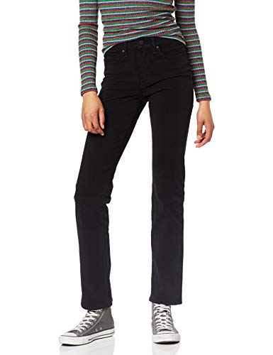 Levi's 314 Shaping Straight, Vaqueros Straight para Mujer, Negro (4x Stretch New Ultra Black 0063), W32/L32