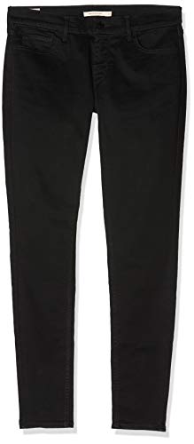 Levi's Innovation Super Skinny Vaqueros, Negro (Black Galaxy 0039), W23/L30 (Talla del Fabricante: 23 30) para Mujer