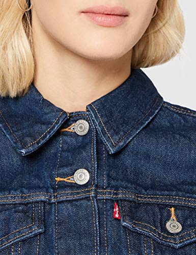 Levi's Jaqueta de jeans para mujer, talla L