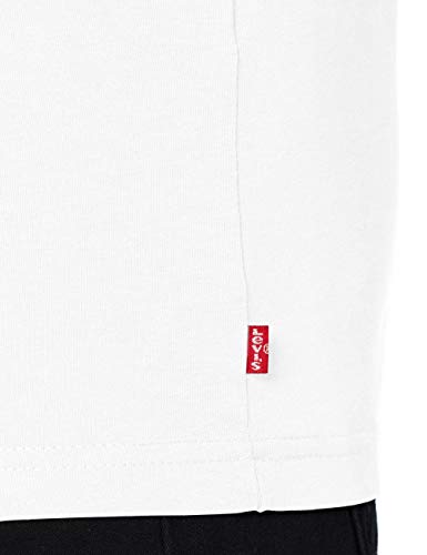 Levi's Relaxed Graphic tee Camiseta, Blanco (90's Serif Logo D3 White 0038), Medium para Hombre