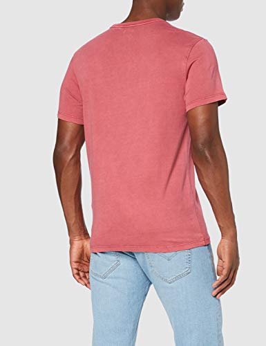 Levi's The Original Camiseta, Rojo (Hm Patch OG Hm tee Earth Red 0008), Small para Hombre