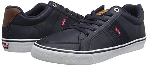 Levi's Turner, Zapatillas para Hombre, Azul (Navy Blue 17), 41 EU