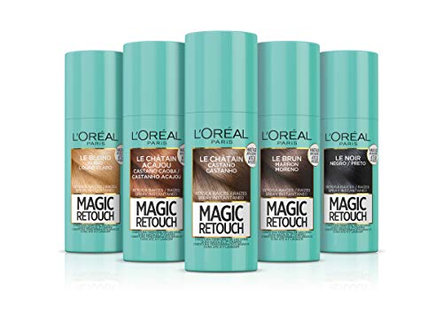 L'Oréal Paris Magic Retouch Spray Retoca Raices y Canas para Pelo Castaño Oscuro - 75 ml