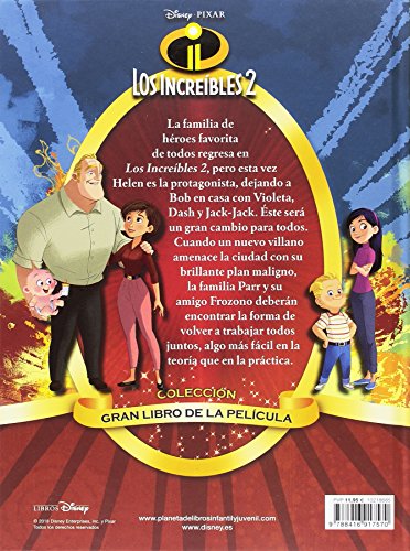 Los Increíbles 2. Gran libro de la película (Disney. Los Increíbles 2)