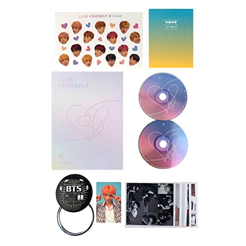 LOVE YOURSELF 結 ANSWER [ F ver. ] BTS Album 2CD + Photobook + Mini Book + Sticker Pack + FREE GIFT / K-POP Sealed.