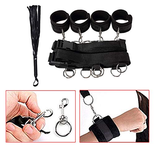 Luccase Correas Ajustables Bandas de Ejercicio Kit Deportivo Fuerte y Duradero para Mujer u Hombre