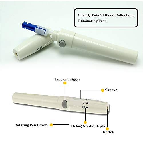 LXLQQ AutomáTico Prueba De Diabetes, Gatos Glucometro Veterinari,Monitor De AzúCar para Mascotas Producto