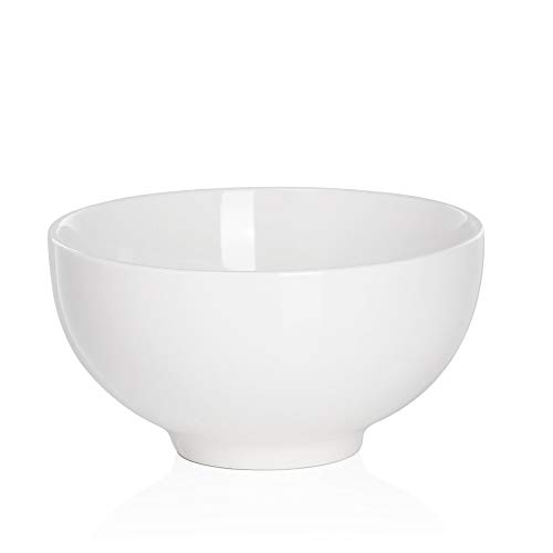 Malacasa, serie Regular, Cuencos de Cereal Porcelana Juego de Cuencos Tazones 8 piezas 4.5"/ 11.6 x 11.6 x 6 / 300ml