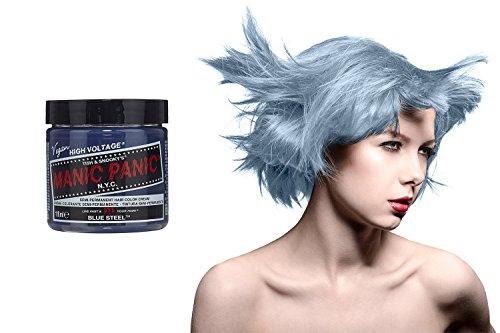 Manic Panic High Voltage Classic Cream Formula Colour Hair Dye (Blue Steel)